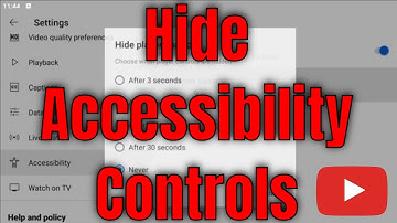 How To Hide Accessibility Controls In YouTube Player [Guide]