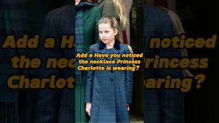 Have you noticed the necklace Princess Charlotte is wearing? It's a ruthless mockery of Meghan!