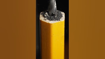 Drilling Pencils in Macro | ASMR