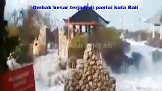 Bali di terjang ombak besar setinggi 6 meter