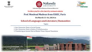 Nalanda University | Videos - Nalanda University