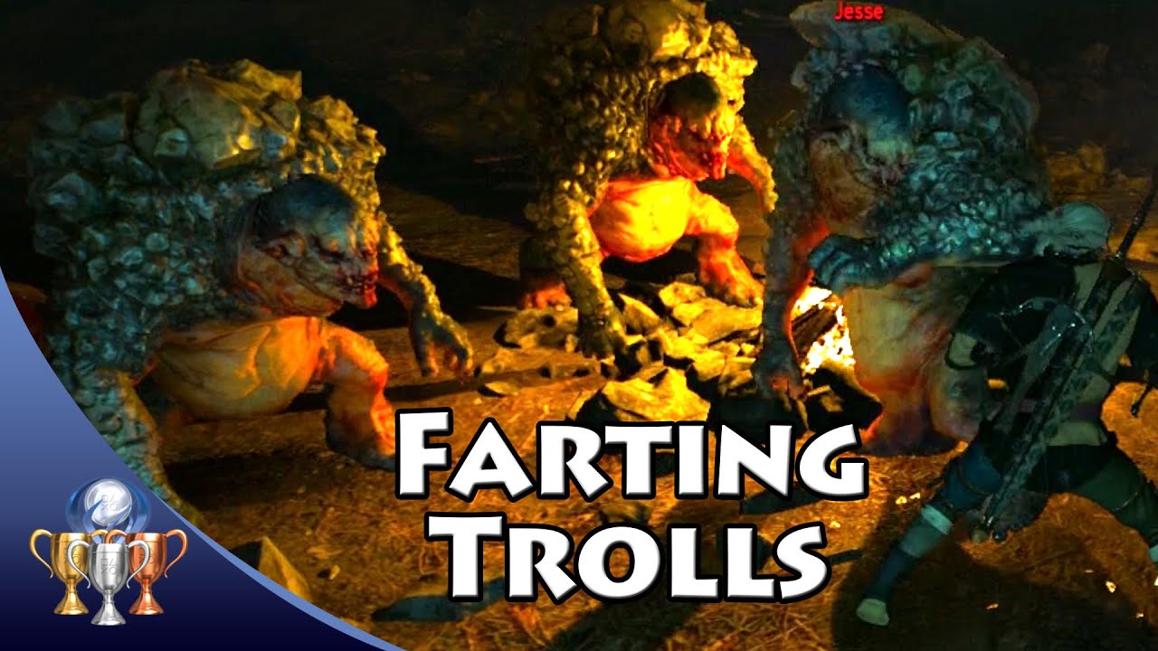 Farting trolls witcher 3