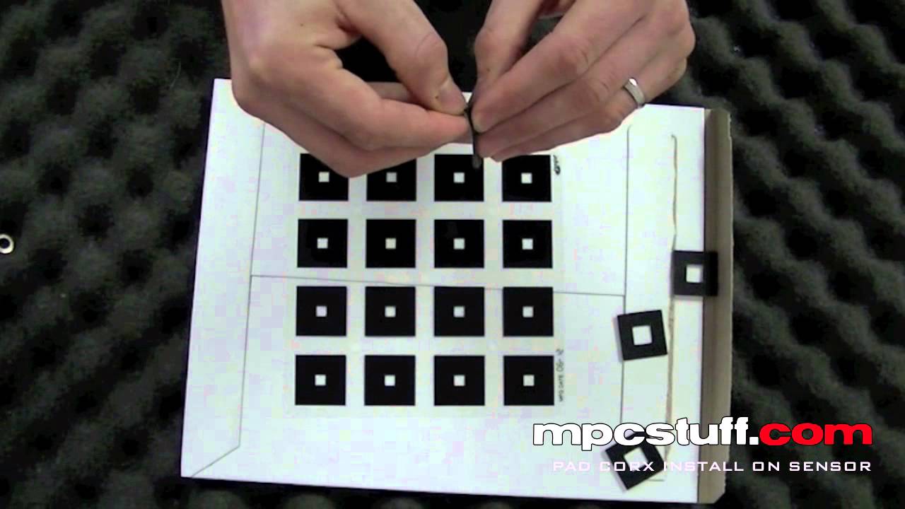 MPC Renaissance Pad Corx ( on sensor ) Install Video - MPCstuff.com