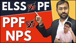 ELSS VS PPF VS PF VS NPS - WHICH IS THE BEST OPTION? FT. @LabourLawAdvisor