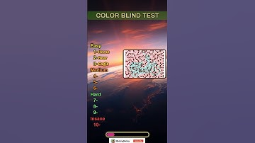 Are YOU Colorblind? 🔴🟢 (Quick Test) #shorts