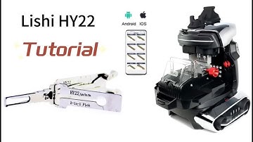 Decode and Cut Hyundai HY22 Key with Lishi and 2M2 Tank 2 Pro-OBDII365