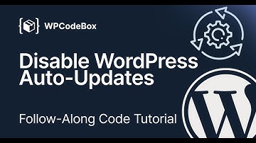 Disable Auto-Updates in WordPress with a Snippet!