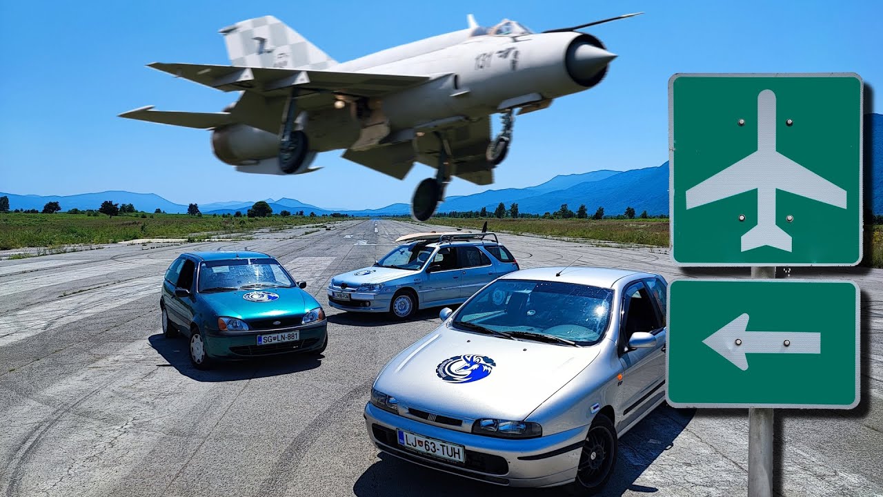 Dirkanje na Zapuščenem Letališču - Balkan Roadtrip ep. 1