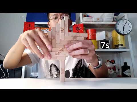 Tutorial: How to build a Jenga Chevron in 10 seconds
