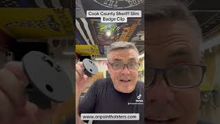 Cook County Sheriff Slim Badge Clip