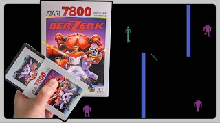 Berzerk 7800 Vs 2600 Enhanced Edition On Atari