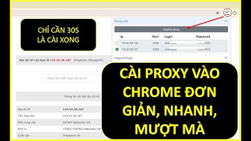 9. Hướng dẫn cài proxy vào chrome nhanh, mượt, dễ dùng,  chỉ 30s là cài xong - P9  airdrop nhiều Ví