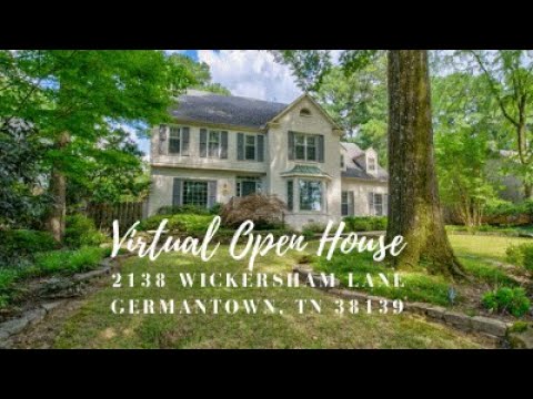 2138 Wickersham Lane, Germantown, TN home video tour