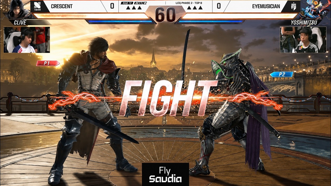 CRESCENT (CLIVE) vs EYEMUSICIAN (YOSHIMITSU) – LCQ - TEKKEN 8 at