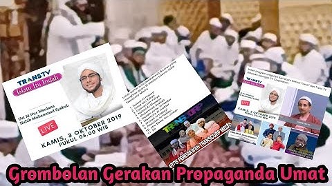 PROPAGANDA BAKLAWI SUDAH  TERBONGKAR UMAT JADI MUAK ALIAS ENNEK