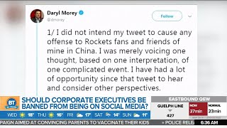 Should corporate executives be banned from social media?