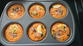 How To Make Oven Baked Moi Moi In Muffin Cup  Easy Method