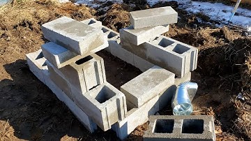 Cinder Block Evaporator Build Begins