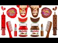 Tantangan Saus Coklat Gadis KAYA vs MISKIN | Pertarungan Makan Seharian oleh RATATA YUMMY
