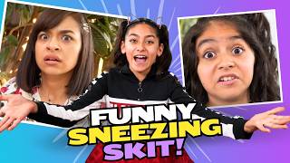 Try Not To Sneeze Funny Skits