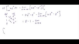 Ch 7 Sample Test 1f   Tabular Method and Improper Integral