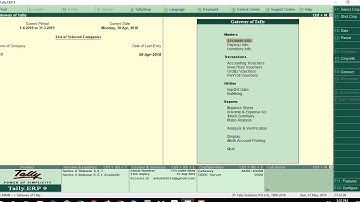 Use Security Control in Tally ERP 9 I Tally Beginner Tutorial