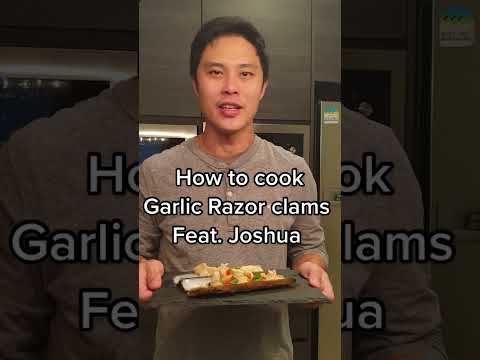 How To Cook Garlic Razor Clams