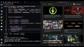 Logout Functionality: Connecting Front-End (Client) to Back-End (Server) - API Front End Project.
