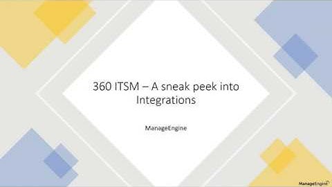 360 ITSM - Control Center for IT