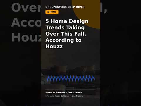 5 Home Design Trends Taking Over This Fall, According to Houzz