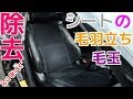 車のシート 毛羽立ち 毛玉取り 簡単に除去してみた♪ Diy挑戦☆ 【アルテッツァ】