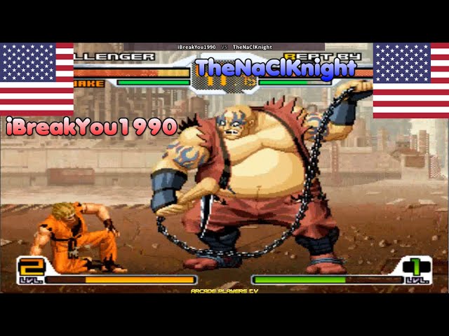 SNK vs. Capcom: SVC Chaos ➤ iBreakYou1990 (Usa) vs TheNaClKnight