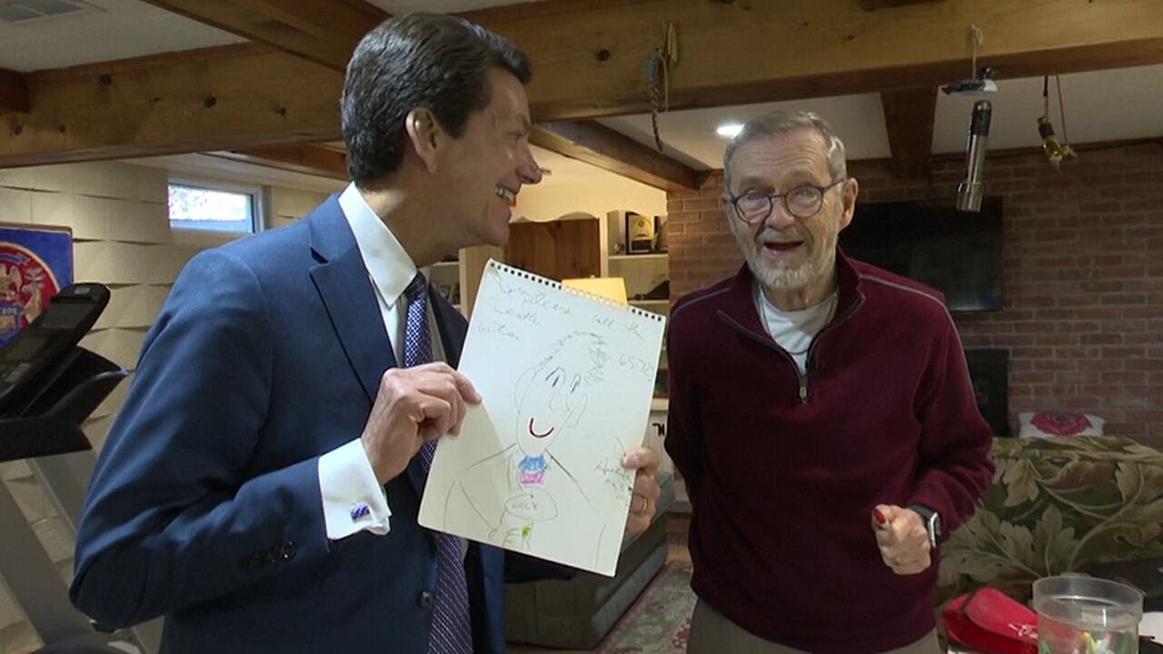 Former Lansing mayor shares journey from crushing Parkinson’s to his new hobby of cartooning