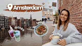 A DAY IN THE LIFE IN AMSTERDAM: gym, coffee, walks in the city, beers with friends and sushi 🍣🍻🚲