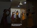 Delhi University Cultural Performance,#shorts,#video