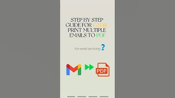 Gmail Print Multiple Emails to PDF with All Attachments | Full Guide #multcloud #cloudstorage