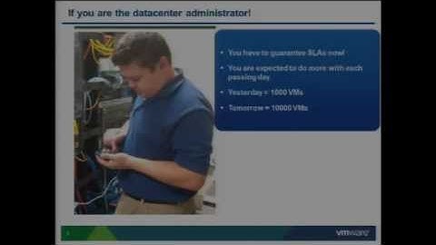 VMworld 2011: VSP2360 - VMware vCenter 5.0: What