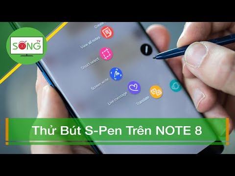 Sống TV | Trải Nghiệm Bút S Pen trên Samsung Galaxy Note 8 Sống TV | Trải Nghiệm Bút S Pen trên Samsung Galaxy Note 8