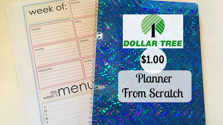 DOLLAR TREE Planner From Scratch | BASICS