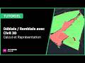Déblais / Remblais avec Civil 3D : Calcul et Représentation