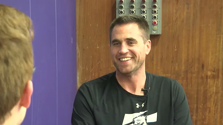 Truman State Head Coach Jeff Horner interviewed ah...