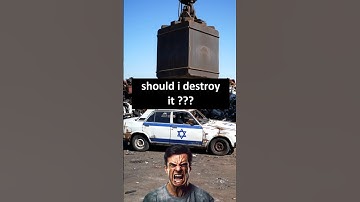 Israeli Car Must be Destroyed 😡😡 #asmr #shorts #viral #fyp #trending #foryou