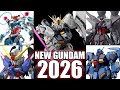 2026 GUNDAM ANNOUNCEMENTS MG Full Armor ZZ MGSD Destiny HG Legend Gundam And More 