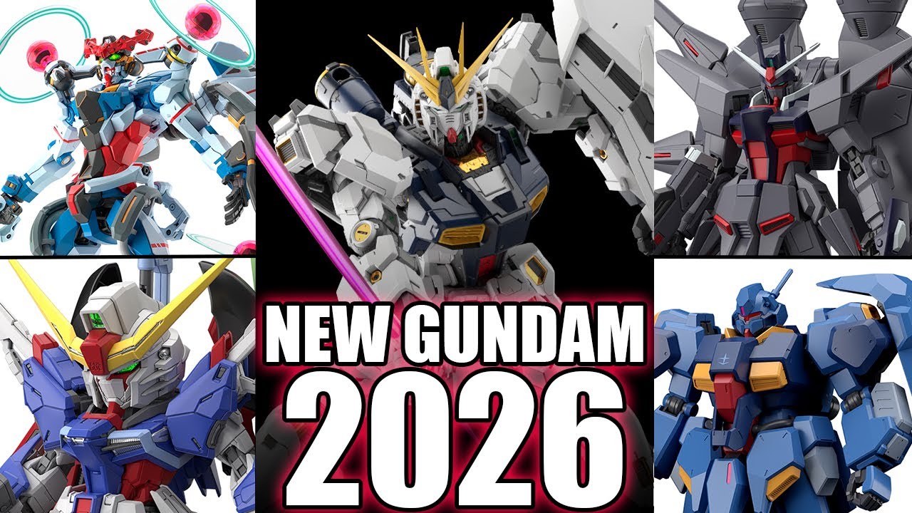 2026 GUNDAM ANNOUNCEMENTS! MG Full Armor ZZ, MGSD Destiny