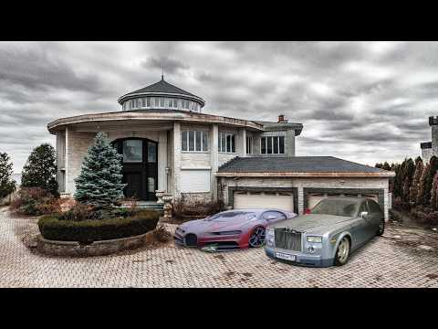 Méga-Manoir Abandonné Avec Des Voitures Et TOUT Resté À L’Intérieur