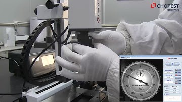 User instruction of SJ2018 dial indicator testing machine