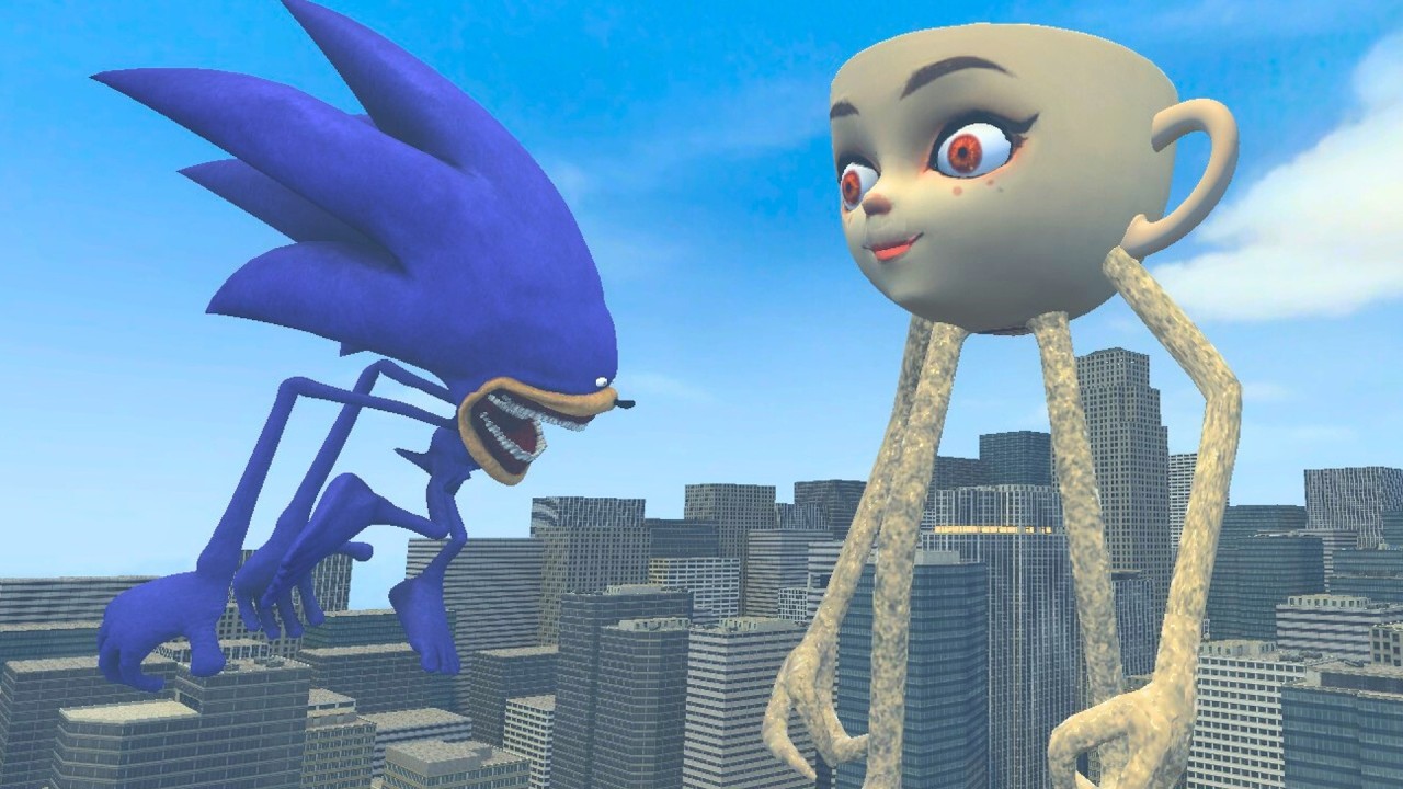 NEW ROBLOX CAPUCHINA INNYUME SMILEY'S VS ALL SHIN SONIC TAPES in Garry's Mod!