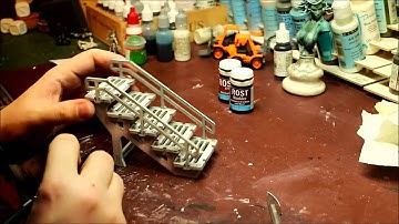 Weathering a larger piece of terrain in under 10 minutes.