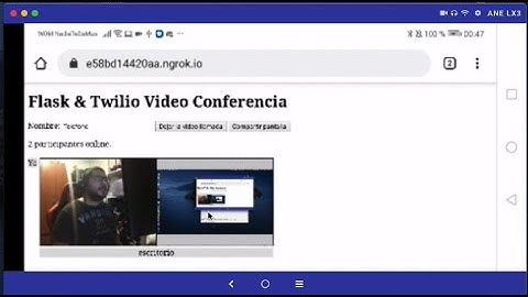 Cree una aplicación de video chat con Python, JavaScript y Twilio