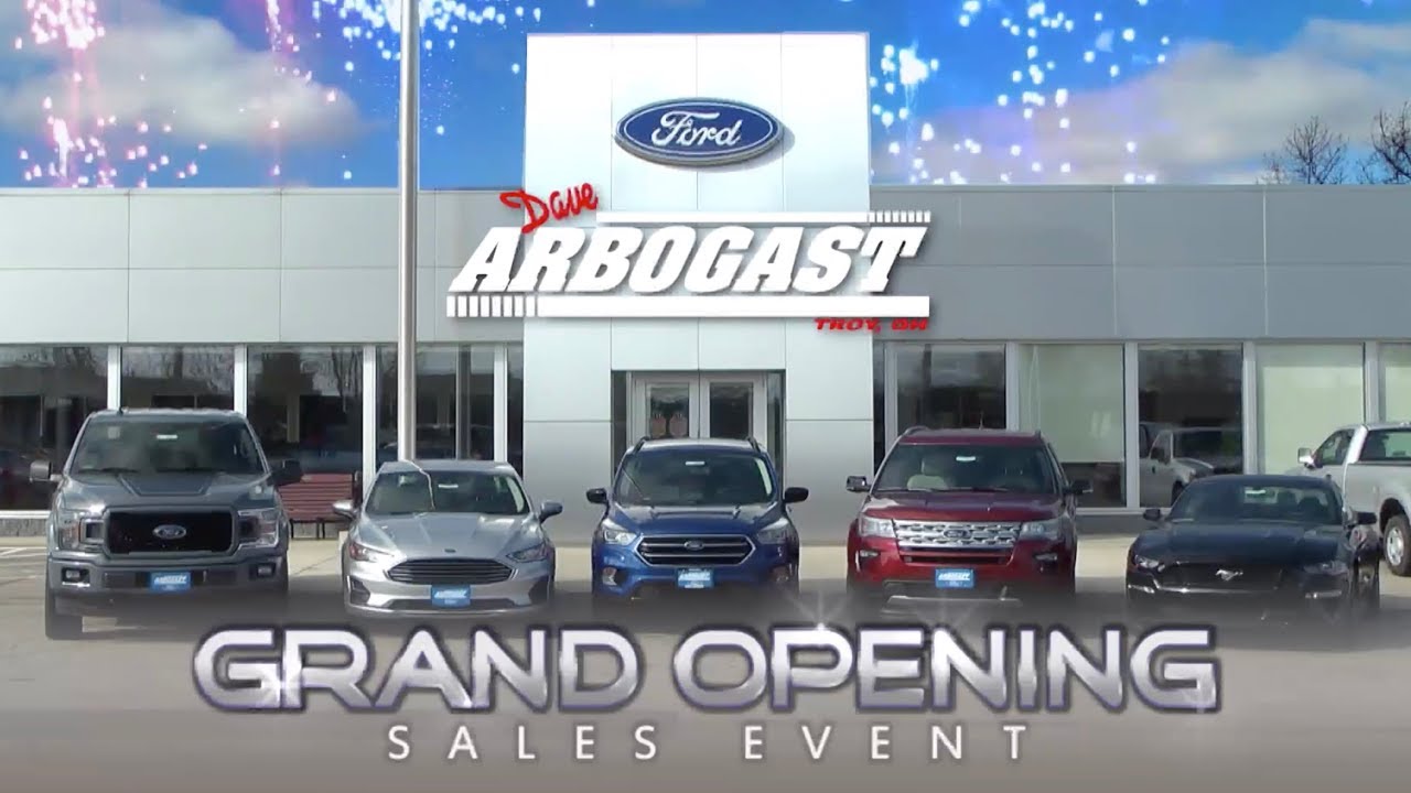 Dave Arbogast Ford Grand Opening | Dave 